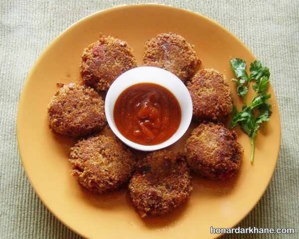  تزیین کباب شامی برای کودکان