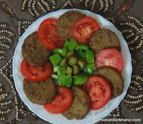  تزیین کباب شامی برای کودکان