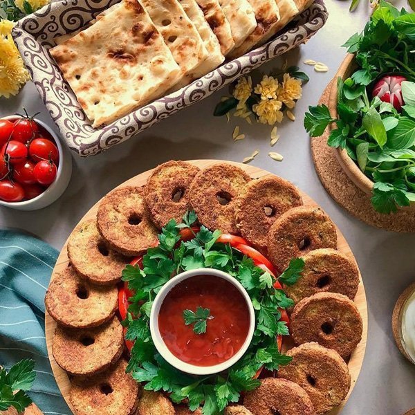  تزیین کباب شامی برای کودکان