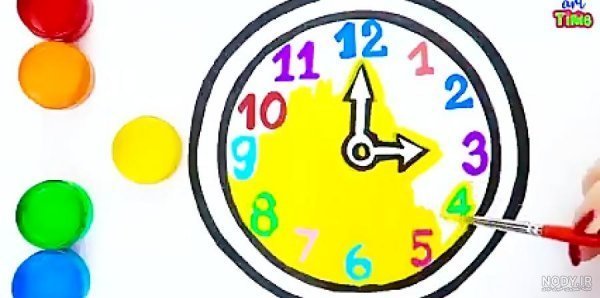  دانلود عکس انیمیشنی ساعت