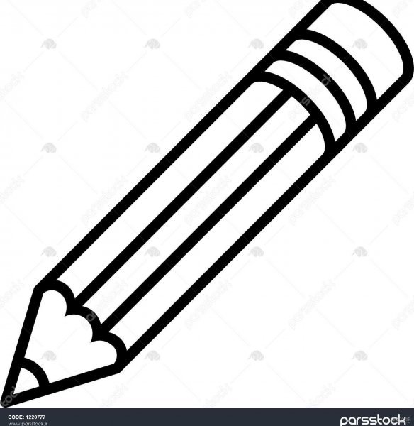  عکس مداد کارتونی