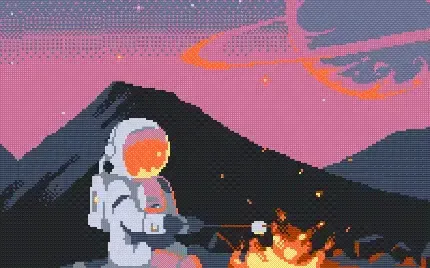  دانلود عکس هنر پیکسلی