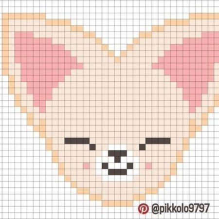 نقاشی پیکسلی گل