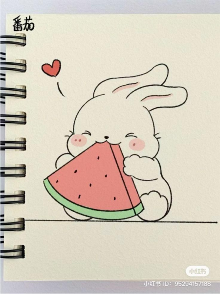  نقاشی کیوت آسان