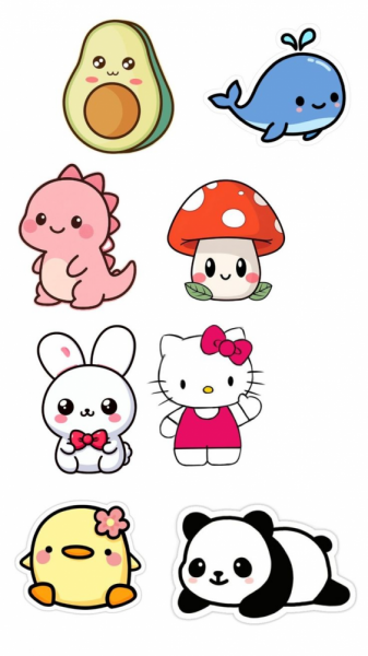  نقاشی کیوت آسان