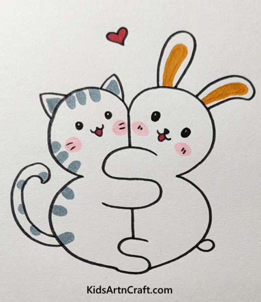  نقاشی کیوت آسان