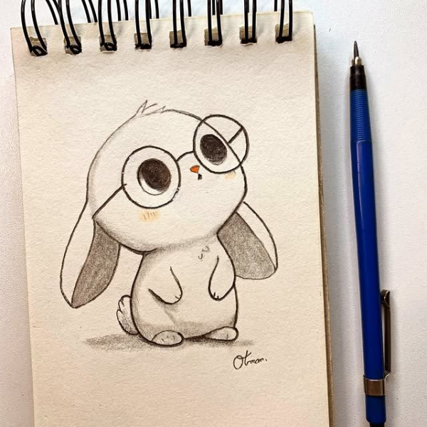  نقاشی کیوت آسان