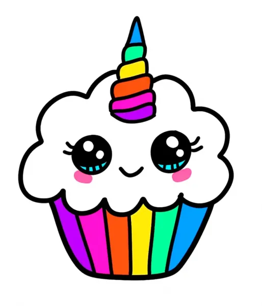  نقاشی کیوت و شاخ