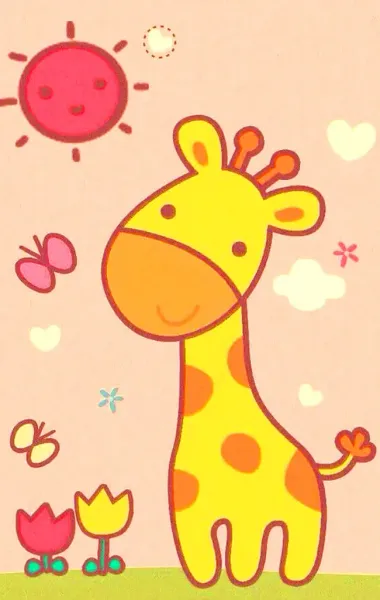  نقاشی کیوت و شاخ