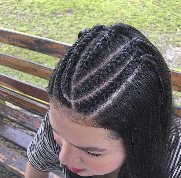  عکس انواع مدل بافت موی دخترانه