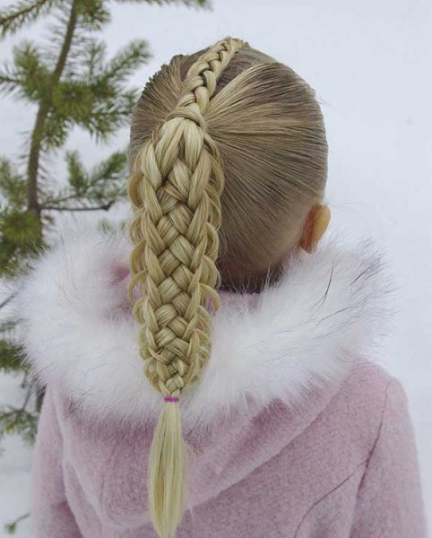  عکس انواع مدل بافت موی دخترانه