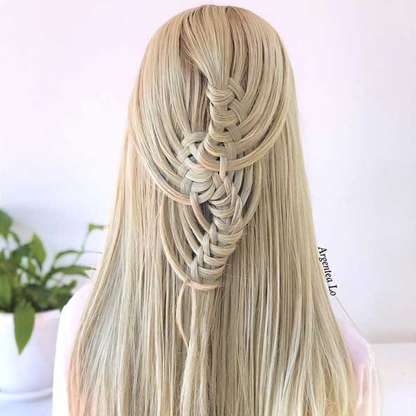  عکس انواع مدل بافت موی دخترانه