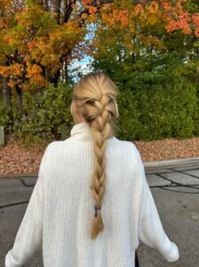  مدل بافت مو دخترانه برای مهمانی