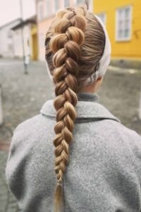  مدل بافت مو دخترانه برای مهمانی