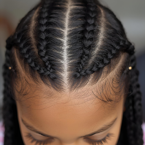  مدل بافت مو دخترانه برای مهمانی