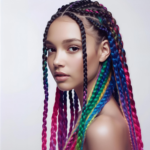  مدل بافت مو دخترانه برای مهمانی