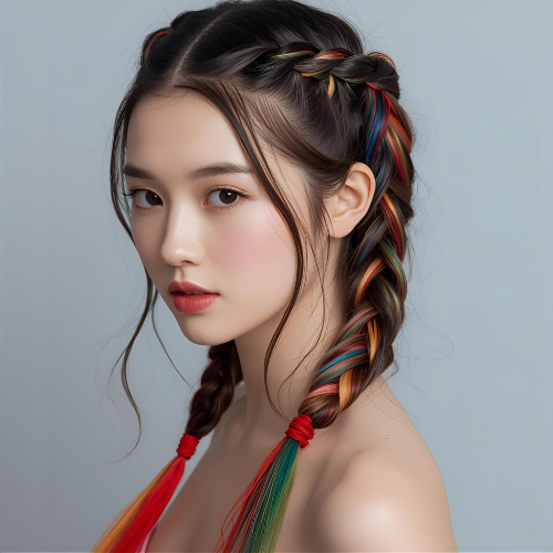  مدل بافت مو دخترانه برای مهمانی