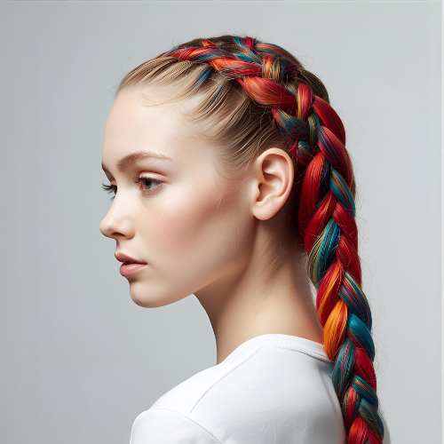  مدل بافت مو دخترانه برای مهمانی