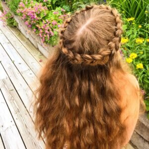  مدل بافت مو دخترانه برای مهمانی