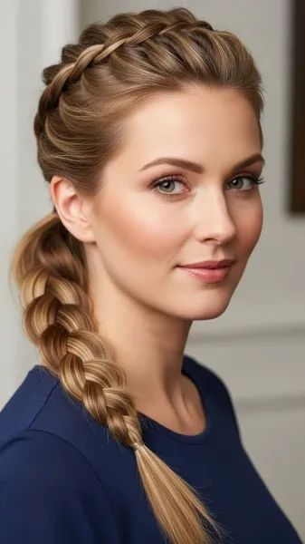  مدل بافت مو دخترانه ساده و شیک جلوی سر