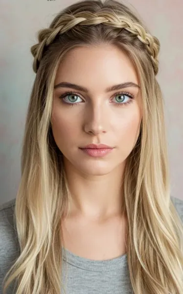  مدل بافت مو دخترانه ساده و شیک جلوی سر