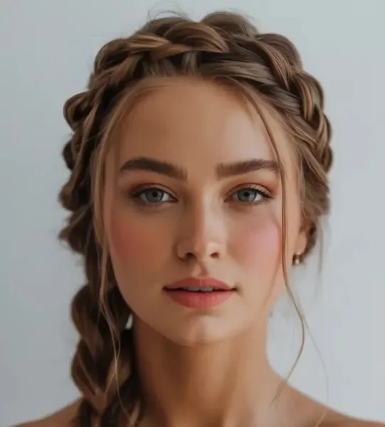  مدل بافت مو دخترانه ساده و شیک جلوی سر