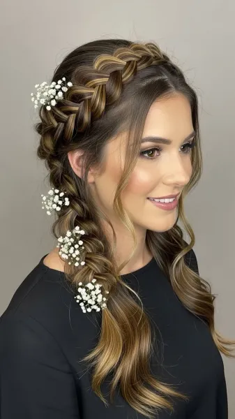  مدل بافت مو دخترانه ساده و شیک جلوی سر