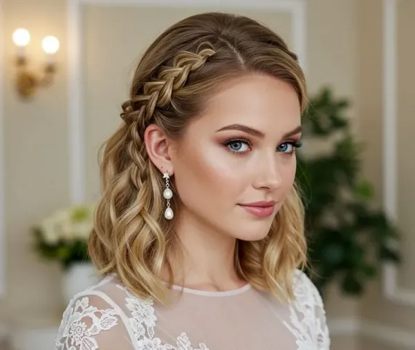  مدل بافت مو دخترانه ساده و شیک جلوی سر