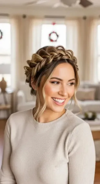  مدل بافت مو دخترانه ساده و شیک جلوی سر