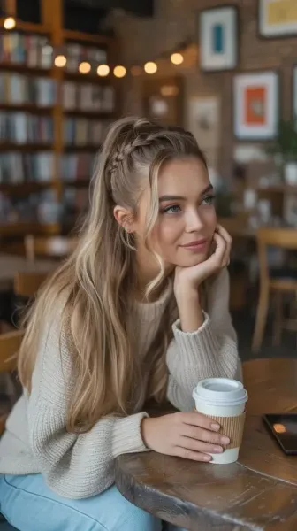  مدل بافت مو دخترانه ساده و شیک جلوی سر