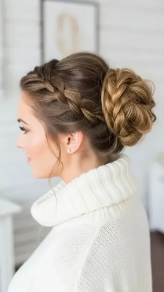  مدل بافت مو دخترانه ساده و شیک جلوی سر