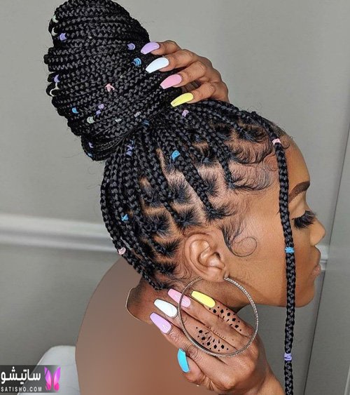  عکس انواع بافت مو چهل گیس