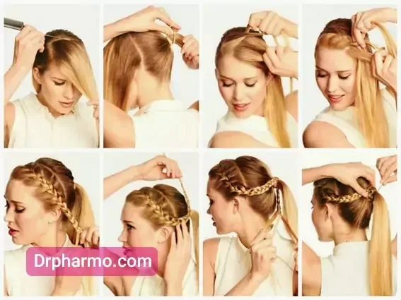  عکس انواع بافت مو فرانسوی