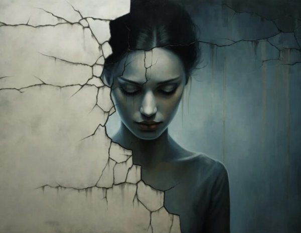  عکس پروفایل دخترانه غمگین سیاه سفید