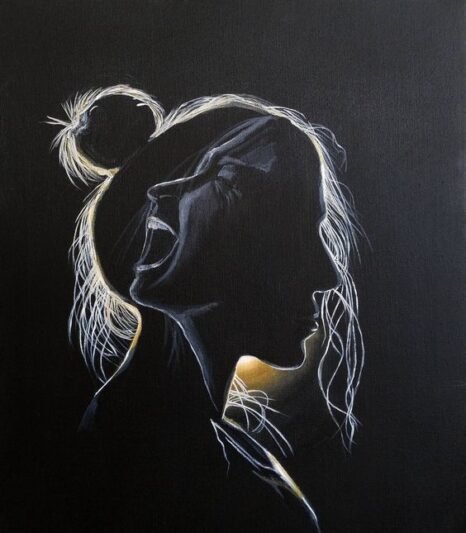  عکس پروفایل دخترانه غمگین سیاه سفید