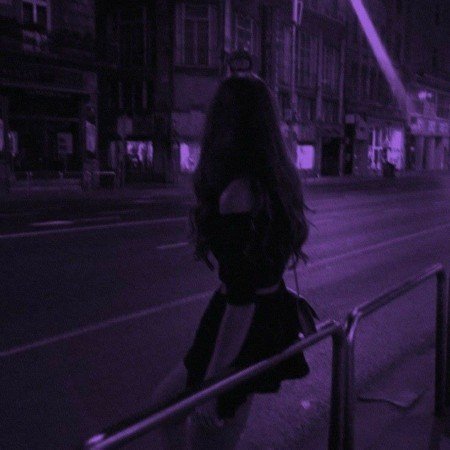  عکس پروفایل دخترانه بنفش