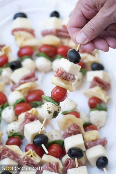 فینگر فود برای مهمانی شام