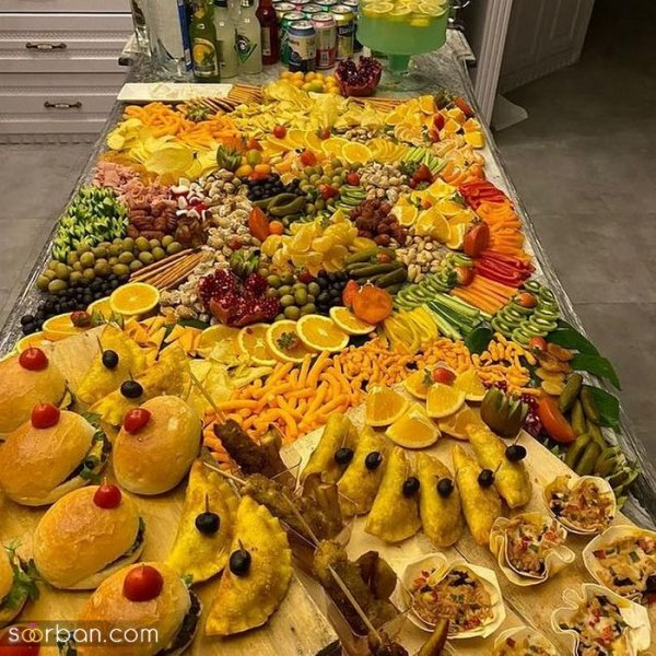 فینگر فود برای مهمانی شام