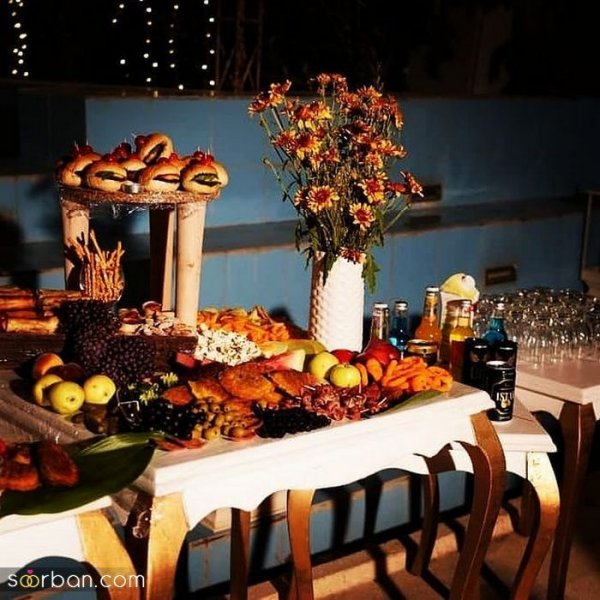 فینگر فود برای مهمانی شام