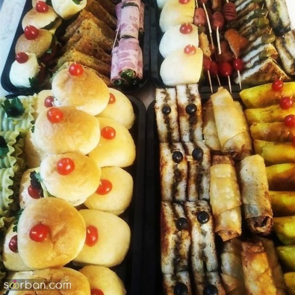 فینگر فود برای مهمانی شام