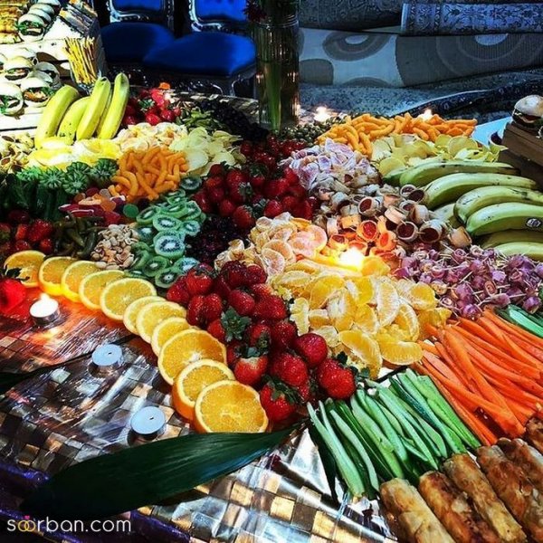 فینگر فود برای مهمانی شام