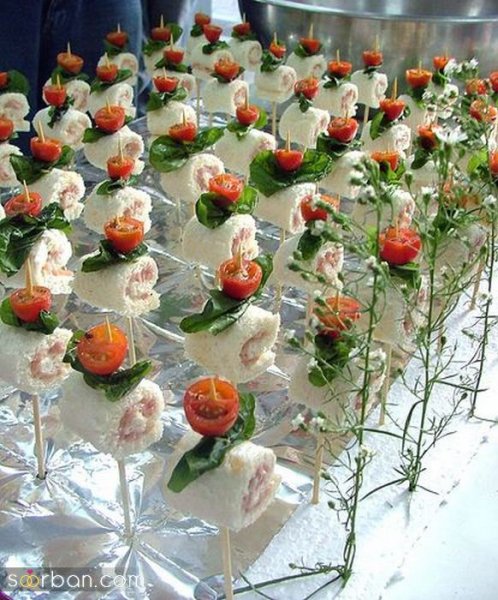 فینگر فود برای مهمانی شام