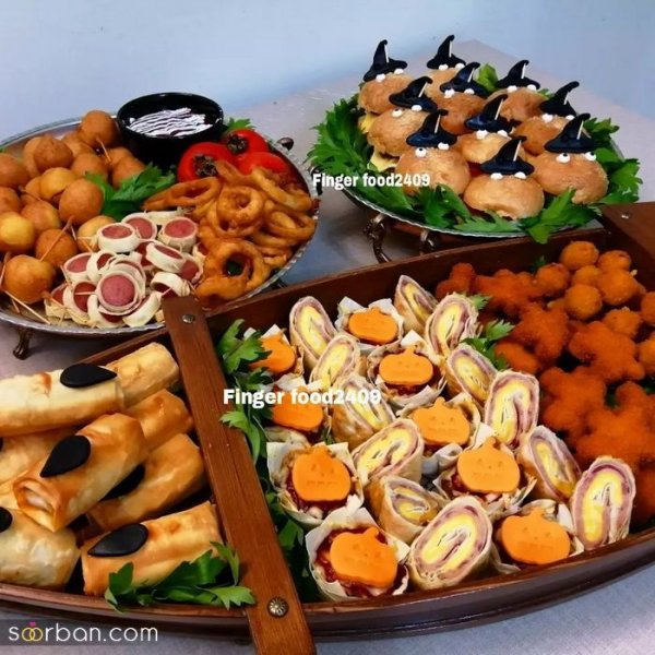 فینگر فود برای مهمانی شام