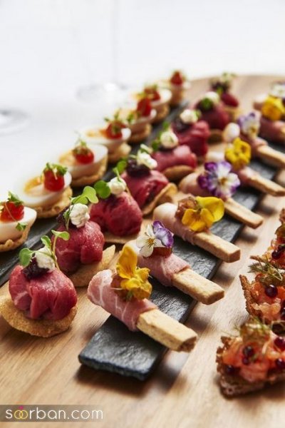 فینگر فود برای مهمانی شام