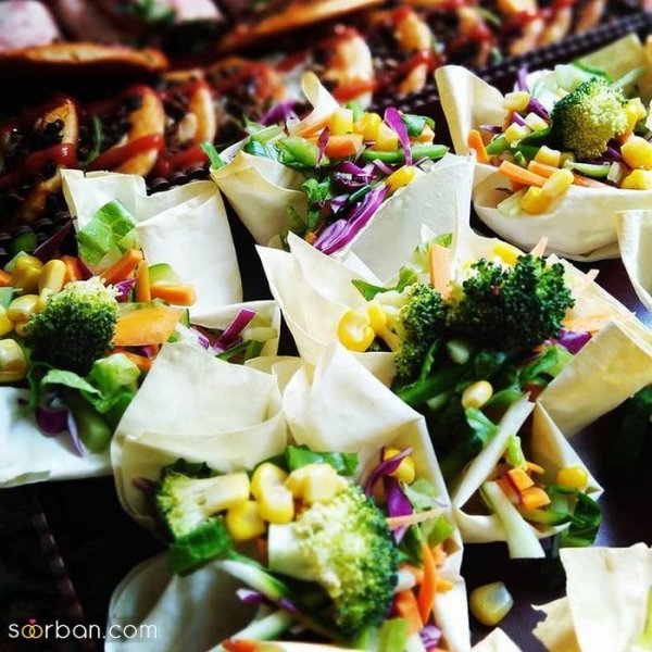 فینگر فود برای مهمانی شام