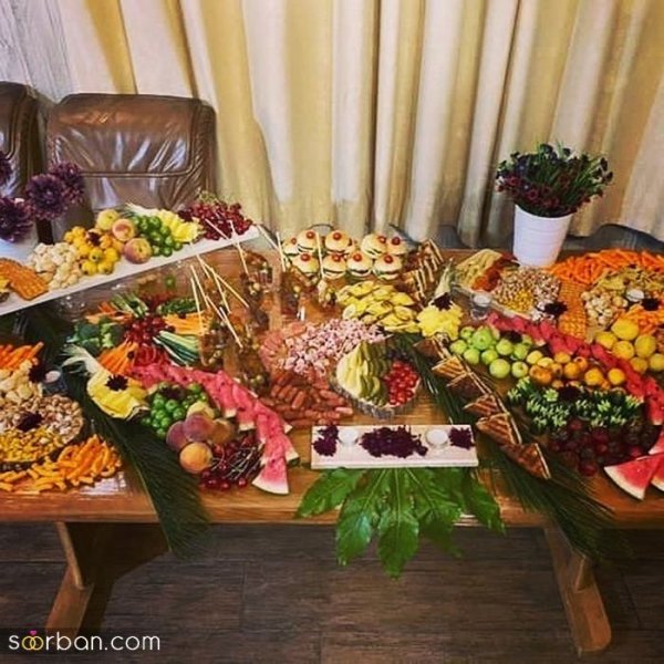 فینگر فود برای مهمانی شام