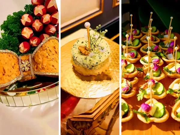  عکس میز فینگر فود تولد ساده