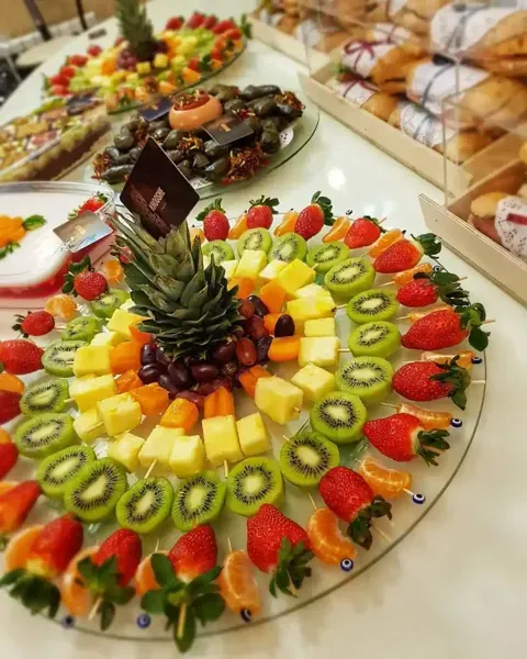  عکس میز فینگر فود تولد ساده