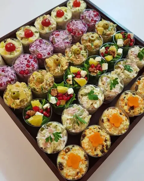  عکس میز فینگر فود تولد ساده