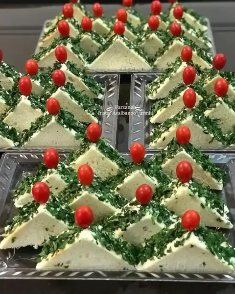  عکس میز فینگر فود تولد ساده